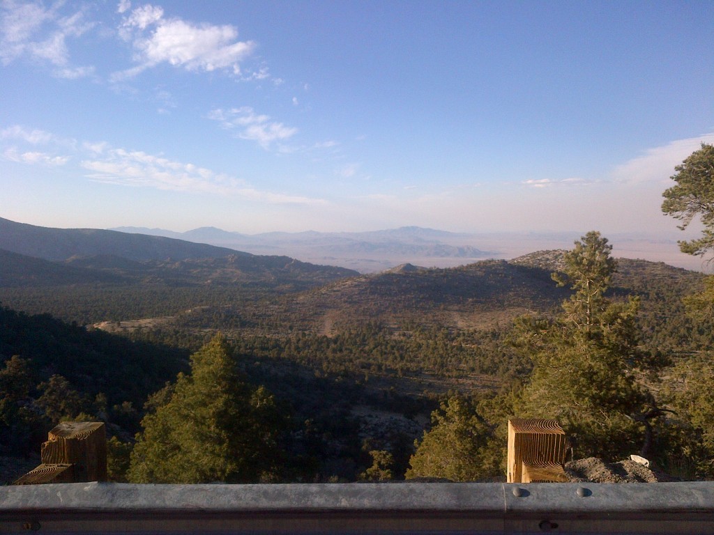 First views of the California desert looking West - - June 2013