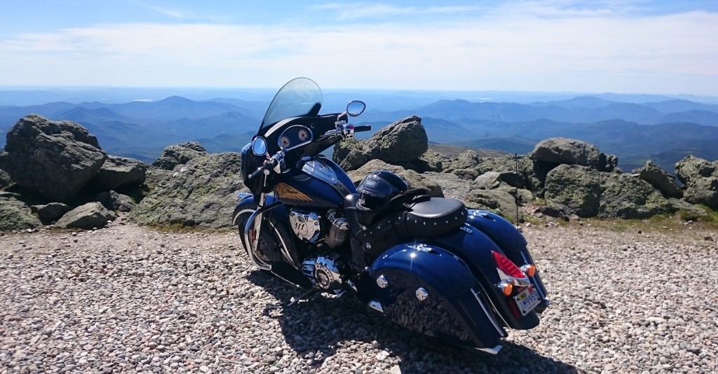 View from the top of Mt Washington