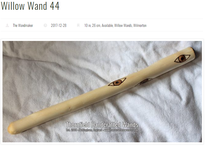 Thornfield Handcrafted Wands
