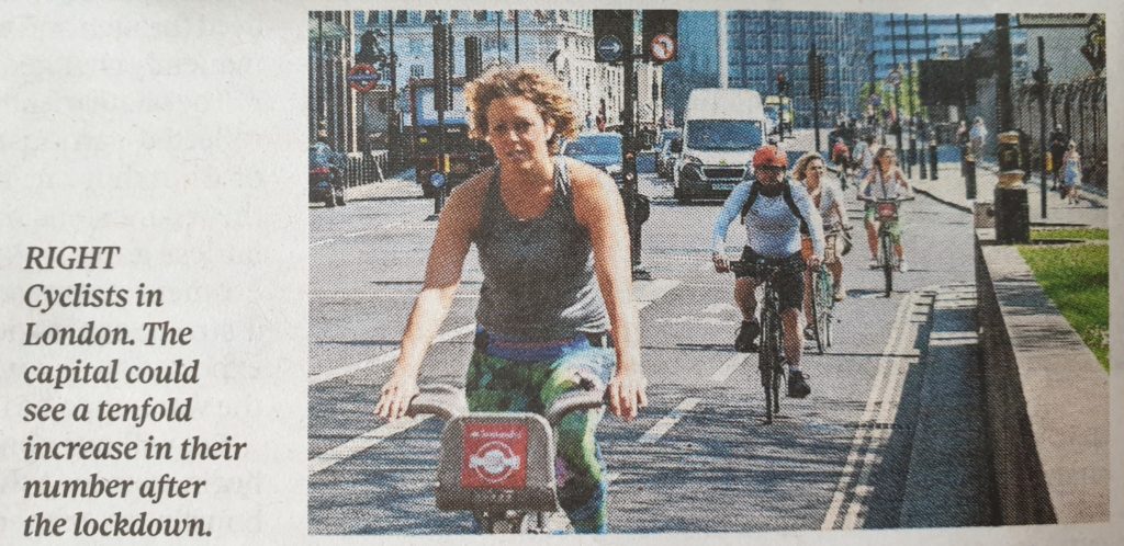 London cyclists