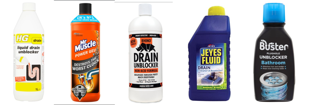 liquid drain unblockers